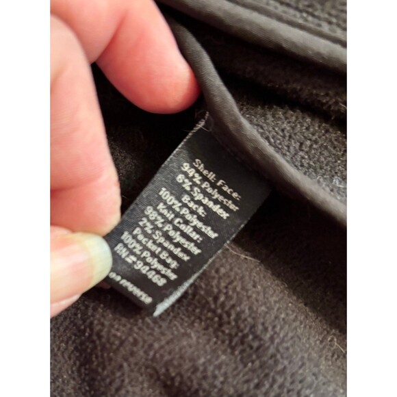 Apt 9 Black Medium coat jacket lightweight - Picture 5 of 7